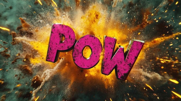 Poderosa animación de explosión