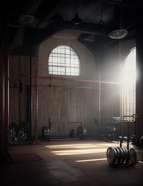 poderoso fondo de gimnasio fitness