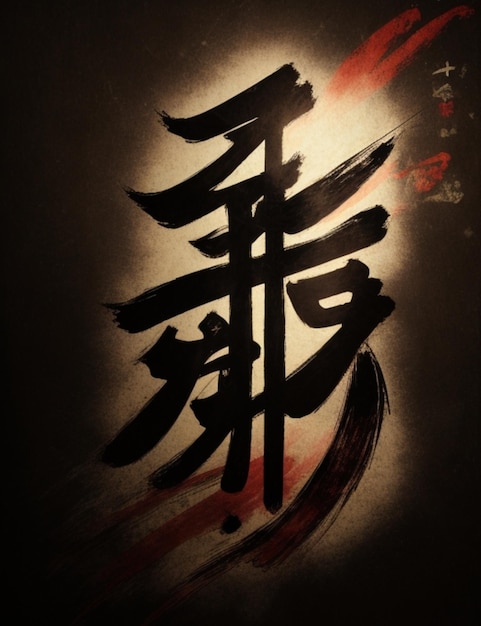 poderoso fondo de pantalla Kanji