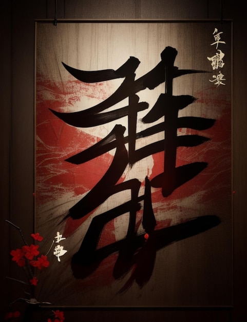 poderoso fondo de pantalla Kanji