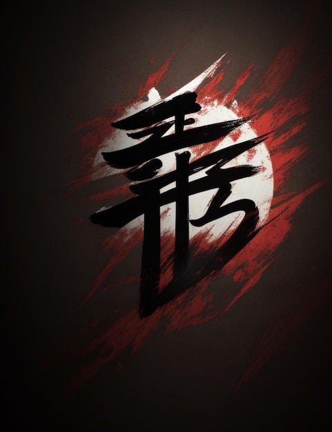 Foto poderoso fondo de pantalla kanji