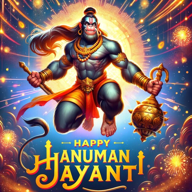 El poderoso mensajero Hanuman Jayanti especial