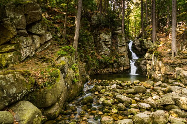 Foto podgrona wasserfall karkonosze polen