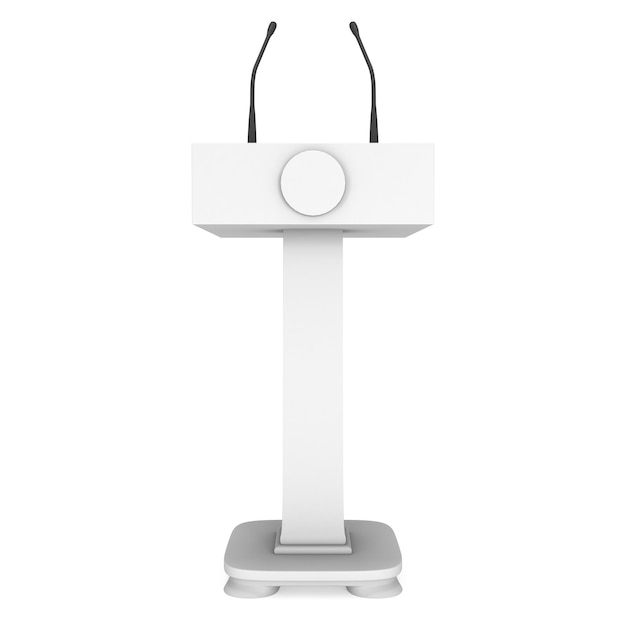 Pódio de alto-falante 3D