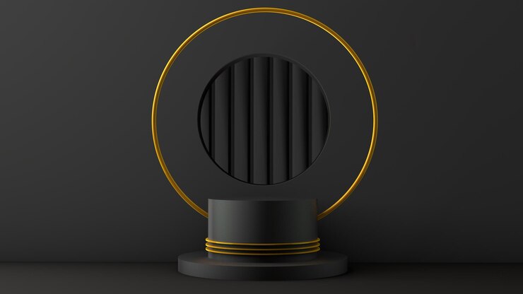 Podio de oro negro