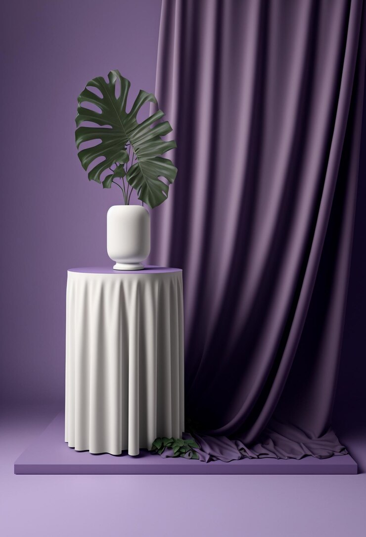 Podio para publicidad de productos del día de san valentín o menús de restaurantes con objetos minimalistas tema del día de san valentín