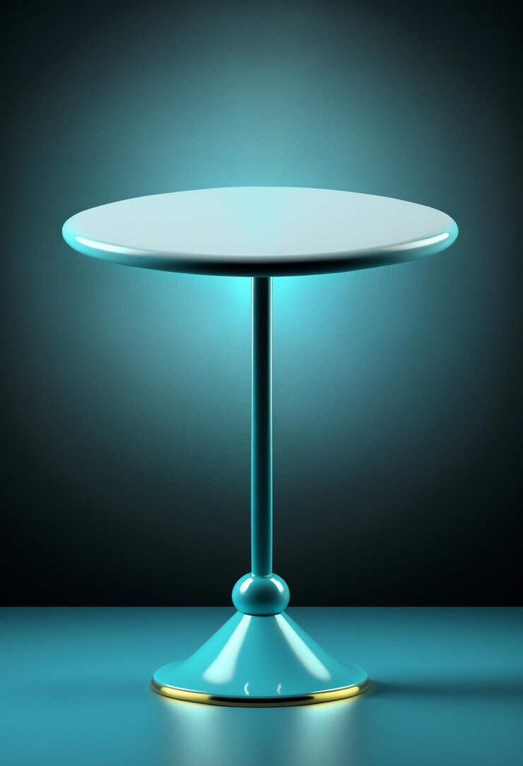 Foto podio para publicidad de productos o menús de restaurantes con un diseño minimalista de fondo colorido