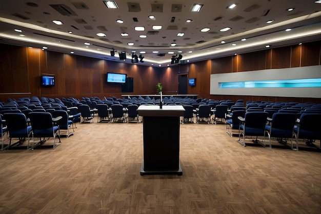 Podium de seminário