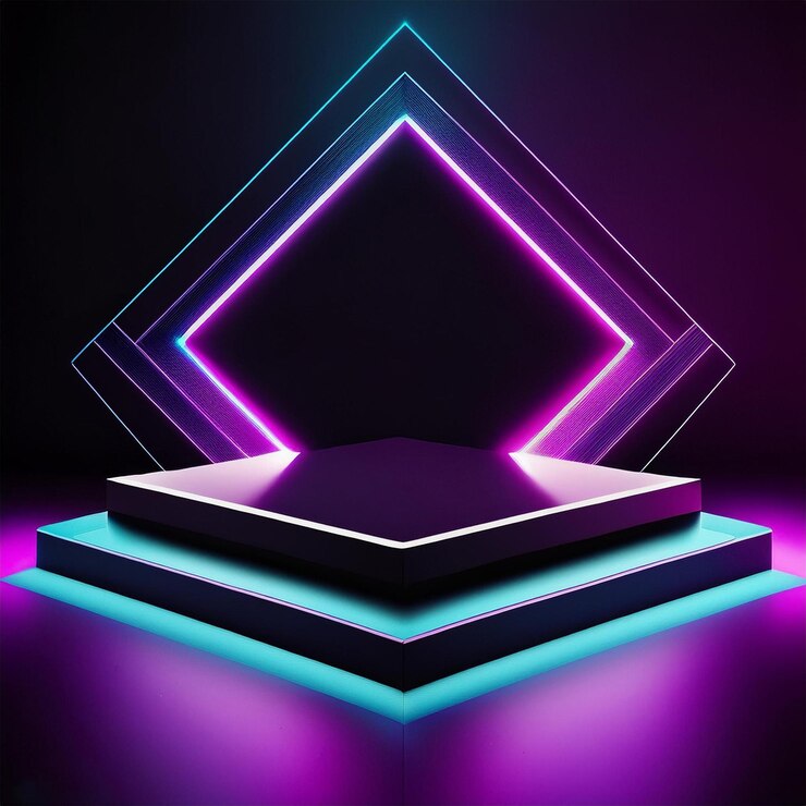 Podium para las publicaciones en las redes sociales