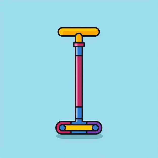 Pogo_stick_isolado_modern_line_icon_vector