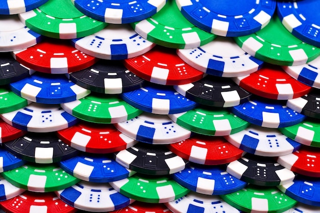 Foto poker chips