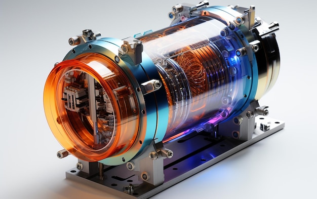 Polarímetro de fondo de microondas cósmico espacial