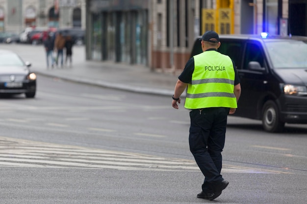 Polícia em Sarajevo