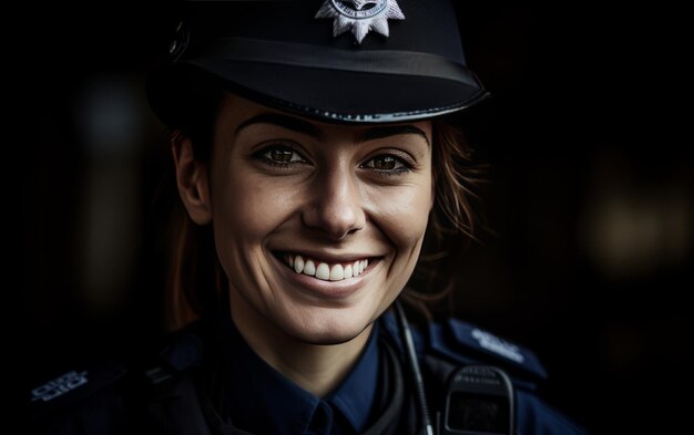 Policial feminina do Reino Unido