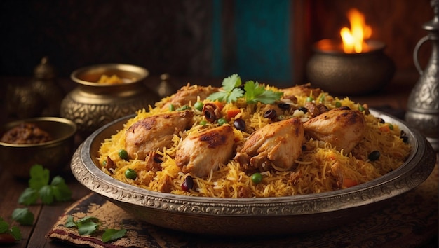 Foto el pollo biryani