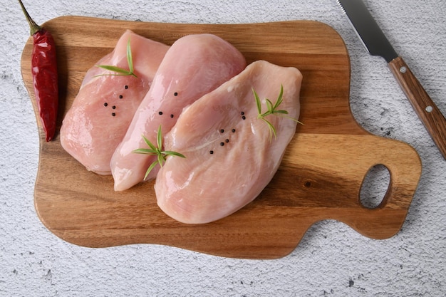 Foto pollo fresco partes de pollo crudo biriyani cortado pollo fresco carne de pollo