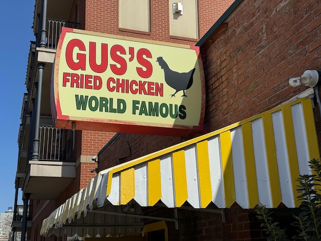 El pollo frito mundialmente famoso de Guss en Memphis, Tennessee