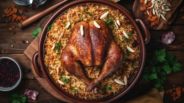El pollo Kabsa, el biryani árabe casero