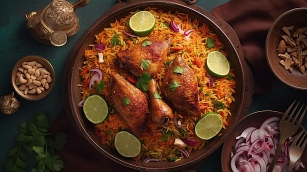 El pollo Kabsa, el biryani árabe casero