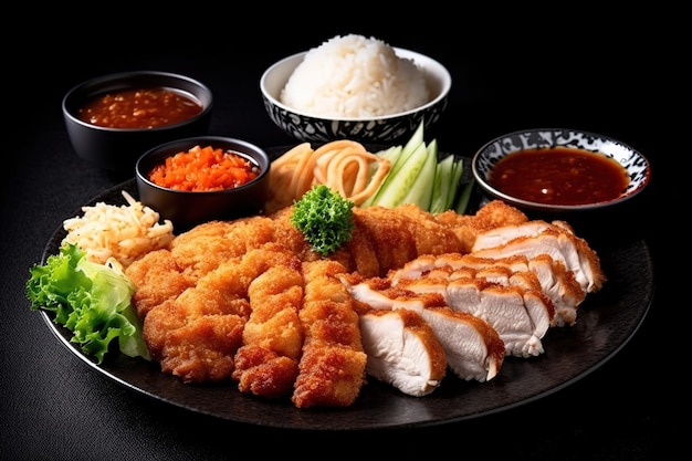 Pollo Katsu comida japonesa