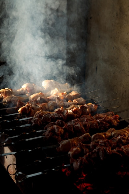 Pollo a la parrilla a la parrilla