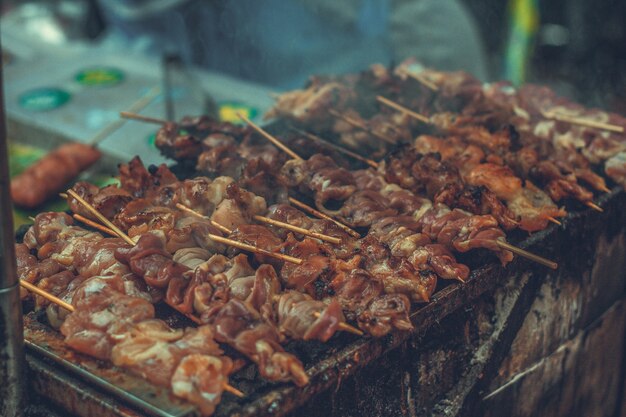 Pollo tailandés a la parrilla