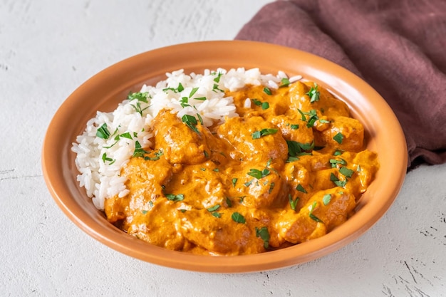 Pollo tikka masala