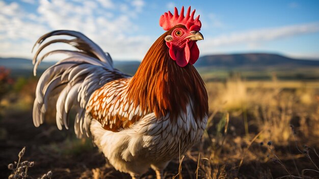 Pollos en una granja