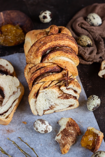 Polnisches Zimt-Brioche-Brot