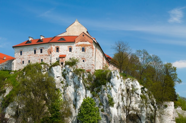 Polonia. Abadía benedictina de Tyniec, cerca de Cracovia