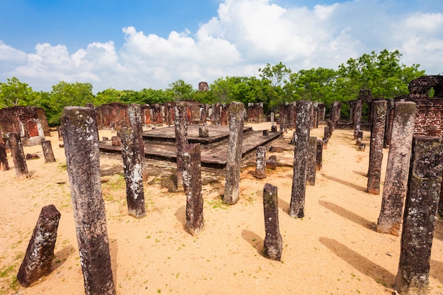 Foto polonnaruwa no sri lanka