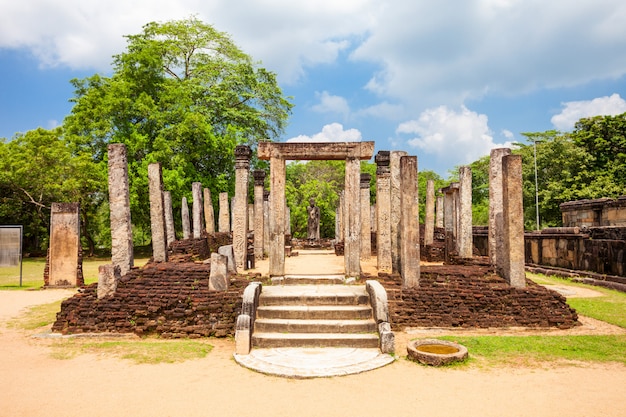 Foto polonnaruwa no sri lanka