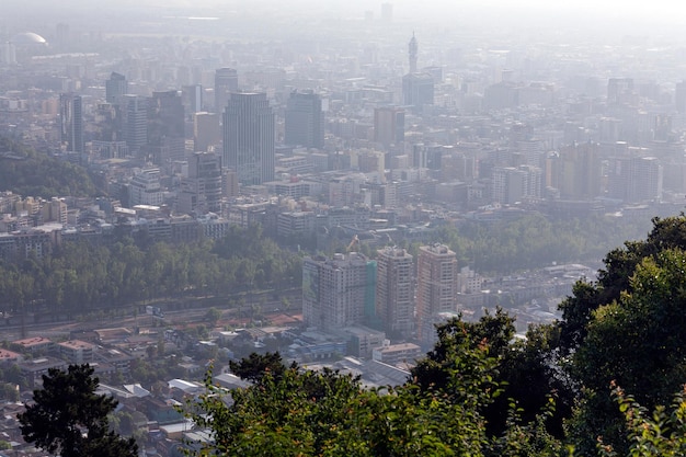 Poluição do Ar Santiago Chile