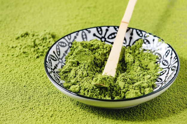 Polvo matcha de té verde