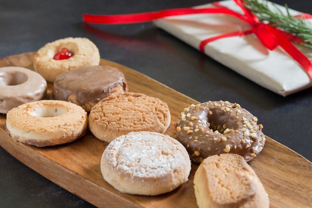 Polvorones, comida típica de navidad en español