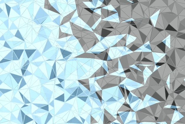 Polygonaler abstrakter Hintergrund Geometrisches Geschäftsdesign der Schablone mit Dreieck für Plakatfahnenkartenflieger