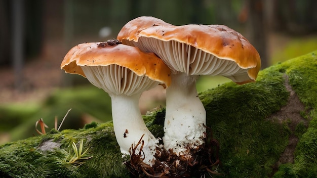 Polypore trametes versicolor da cauda de peru