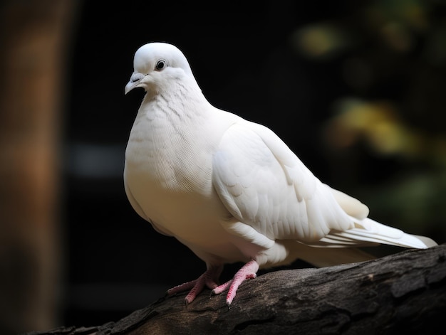 Pomba pássaro paz geradora ai