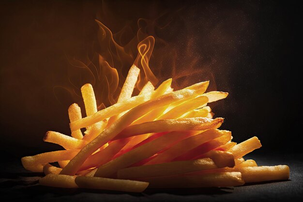 Pommes frites generative ai