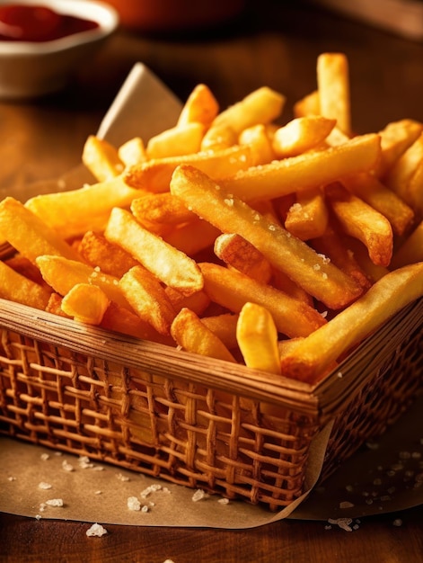 Pommes frites generative ai