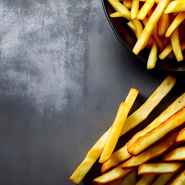 Pommes Frites mit Mayo-Dip