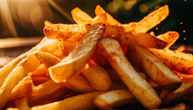 Foto pommes frites