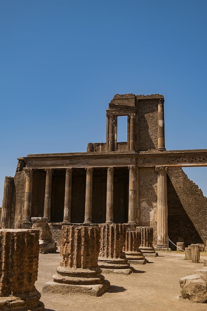 Pompéia Itália antiga casa da cidade de Romulus e Remus