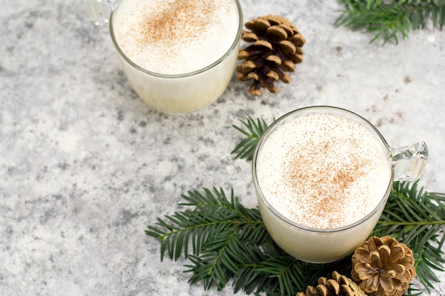 Foto ponche de navidad tradicional