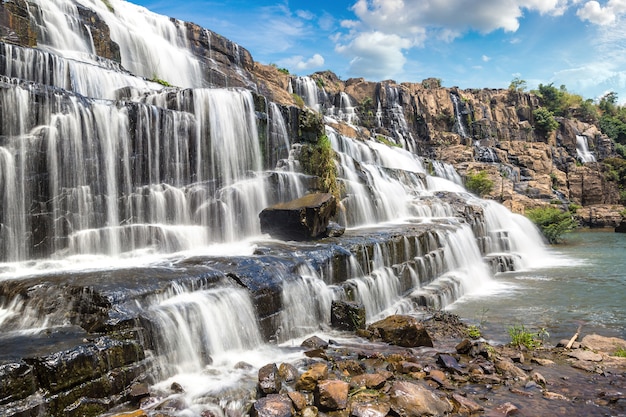 Pongour Wasserfall, Vietnam