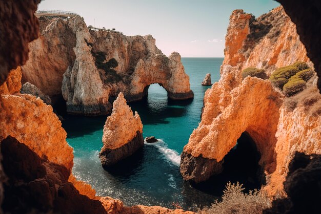 Foto la ponta da piedade de lisboa, en portugal