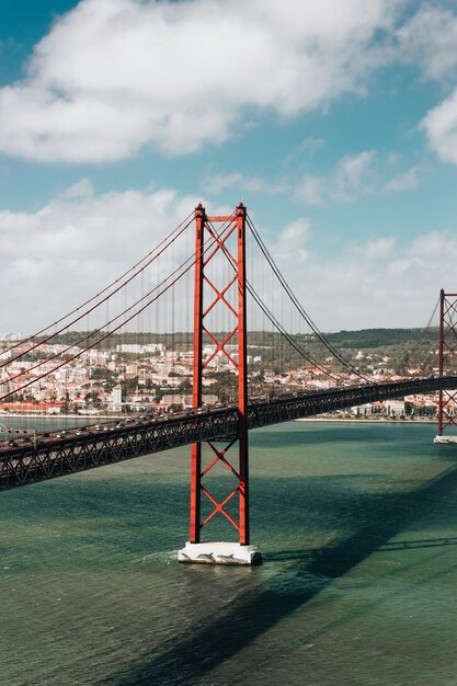 Ponte 25 de Abril em Portugal Foto