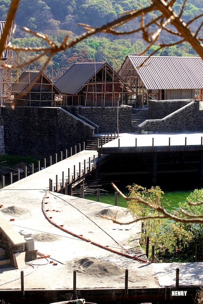 Foto ponte à distância