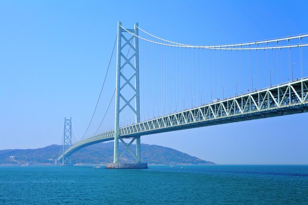 Foto ponte akashi kaikyo, no japão