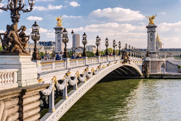 Ponte Alexander III em Paris